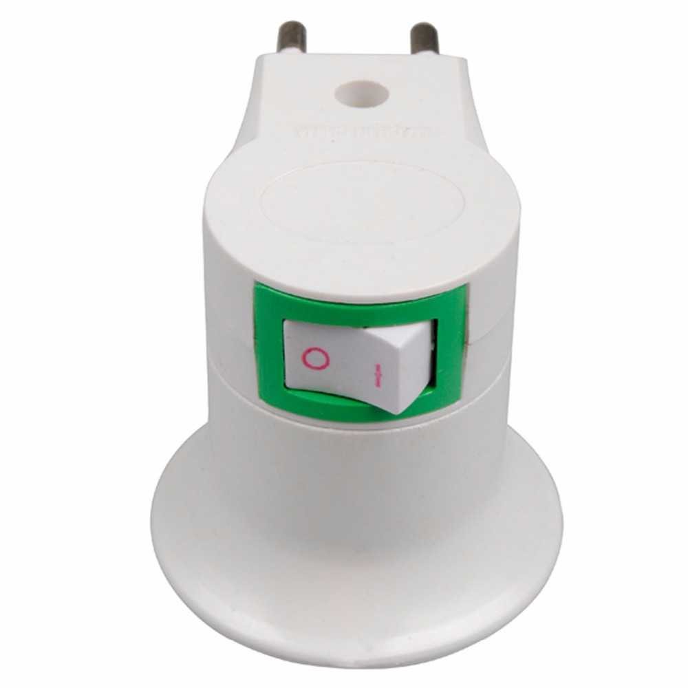 sell Fitting E27 Lampu Bohlam Portable EU Plug - Putih