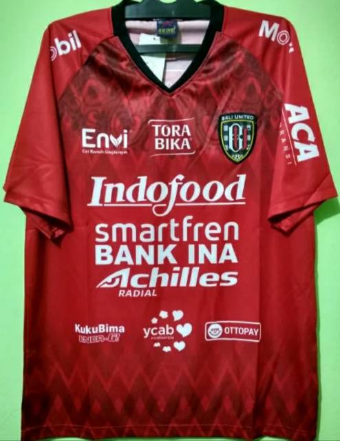 Jual Jersey Bali United Home Liga 1 Shopee 2019 Merah Printing Terbaru  Lokal | Shopee Indonesia