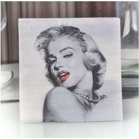 Decoupage Napkin - Tissue Decoupage 2Ply HU - Marilyn Monroe