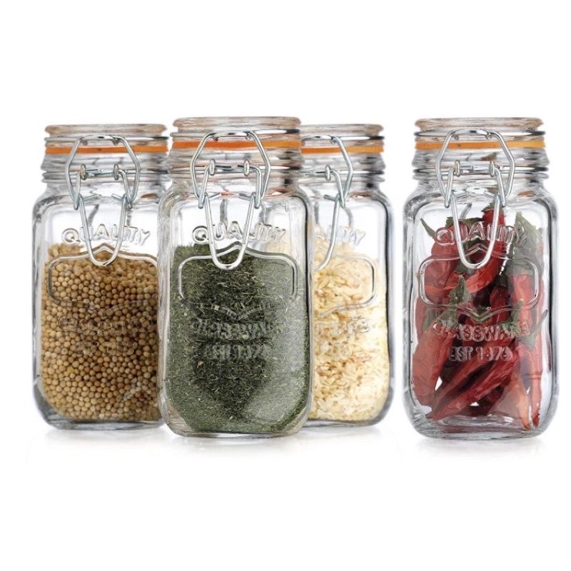 TEMPAT BUMBU DAPUR - TOPLES BUMBU DAPUR - TOPLES BUMBU BOROSILICATE KEDAP UDARA