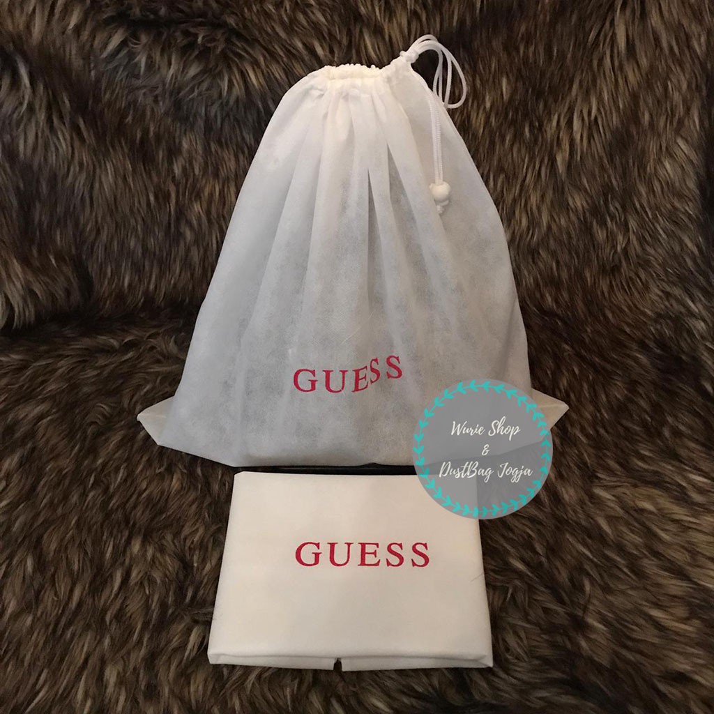 GUESS DustBag Pengganti Sarung Tas Pelindung Debu Serut Dust Bag DB Branded