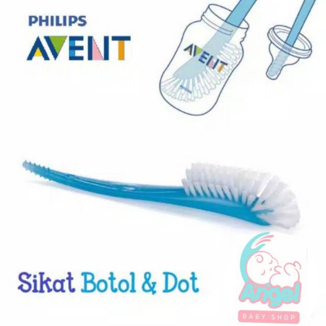 Avent sikat botol dan dot scf145/06