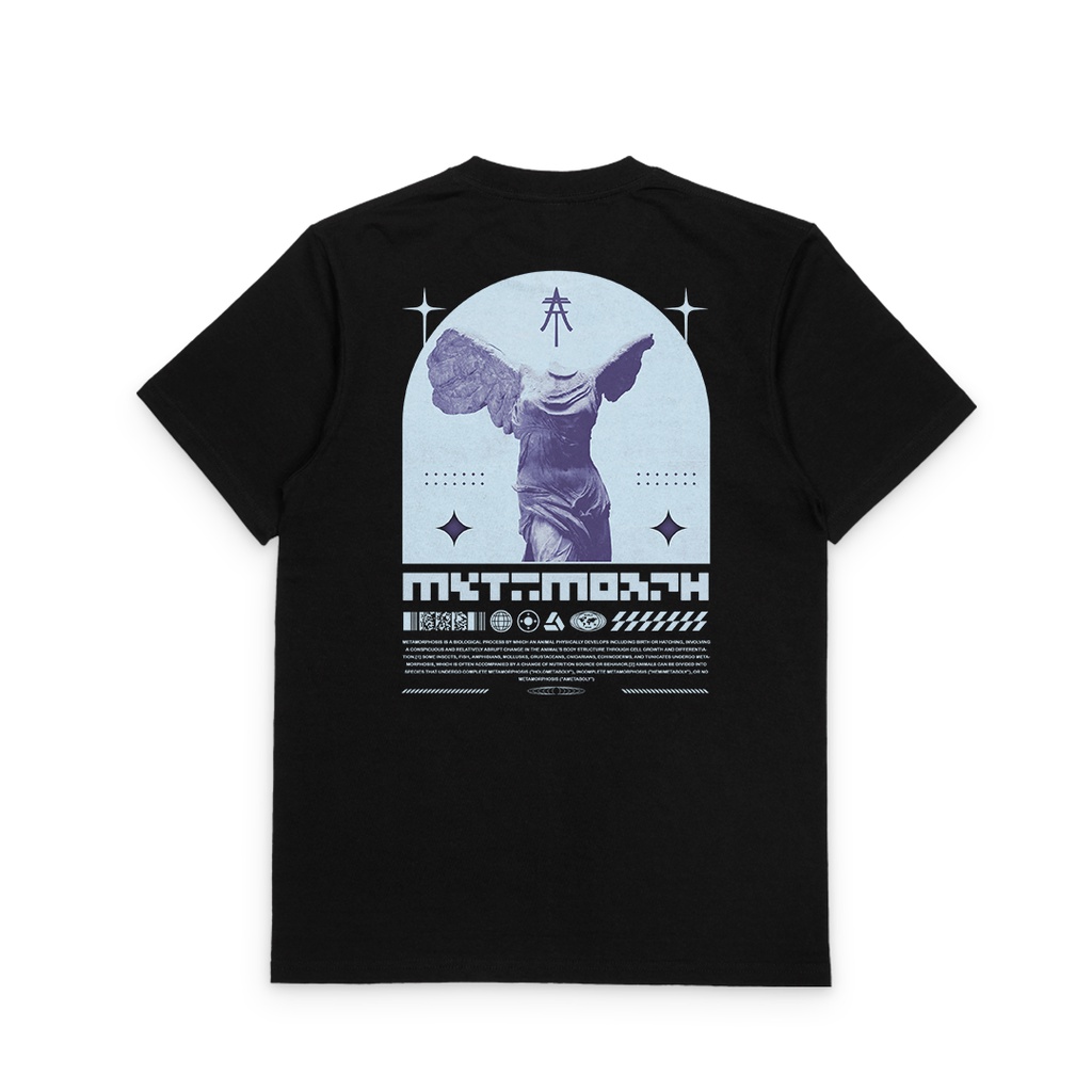 Almost Studio - T-Shirt - Metamorph - Black