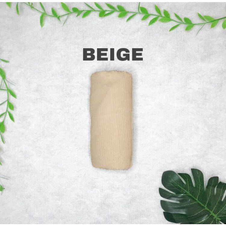 PHASMINA PLISKET LIDI DUYUNG  {90 X 180} AZARA-BEIGE