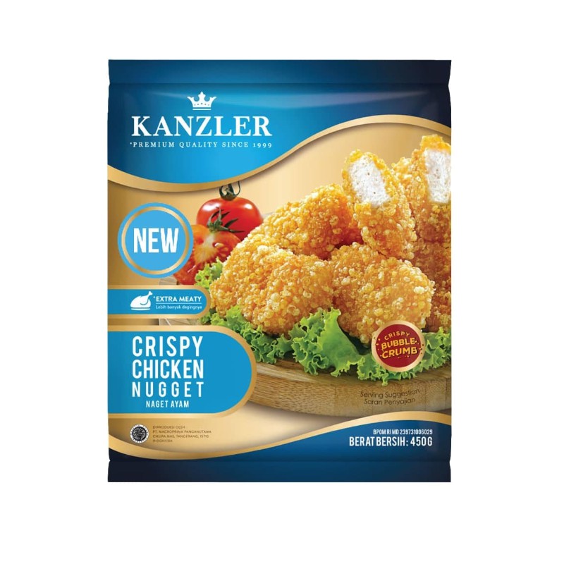 

KANZLER CRISPY CHICKEN NUGGET 450GR