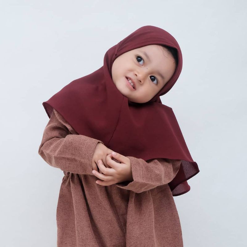 HIJAB TASYA BERGO ANAK BERGO MARYAM ANAK / JILBAB ANAK BERGO DIAMOND NON PET TALI