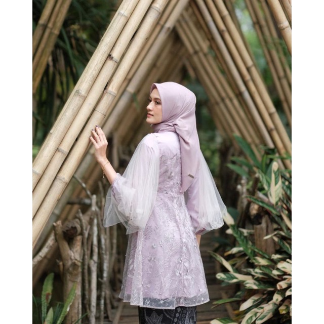 COUPLE LUNNA SET LILAC COUPLE KONDANGAN COUPLE KEBAYA BROKAT COUPLE LAMARAN