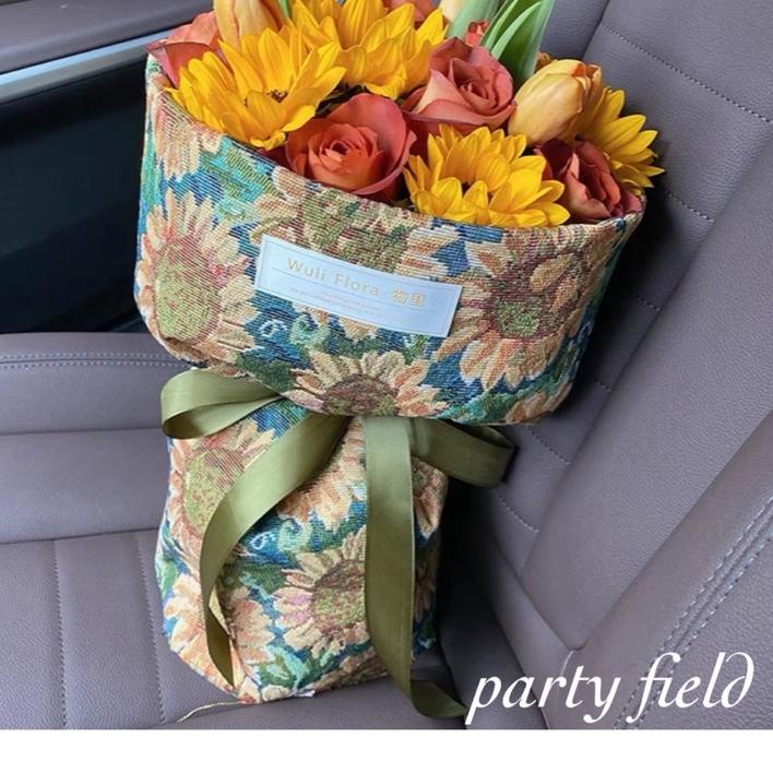 

Berkualitas 50x150cm YHB kertas bunga kain tenun / Flower wrapping ✔