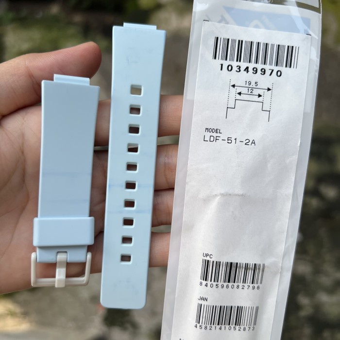 Strap tali jam tangan casio original LDF-51 2 LDF 51