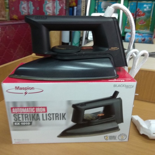 PROMO Maspion Setrika EX-1010 - Hitam super awet BERGARANSI RESMI