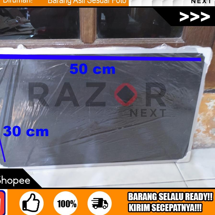 

Paling Diminati.. Papan Tulis 2 Fungsi Whiteboard dan Blackboard Bolak-Balik Hanya 1 Papan | Bisa Spidol Dan Kapur | Ukuran 50 cm x 30 cm | Murah | 1 Pcs