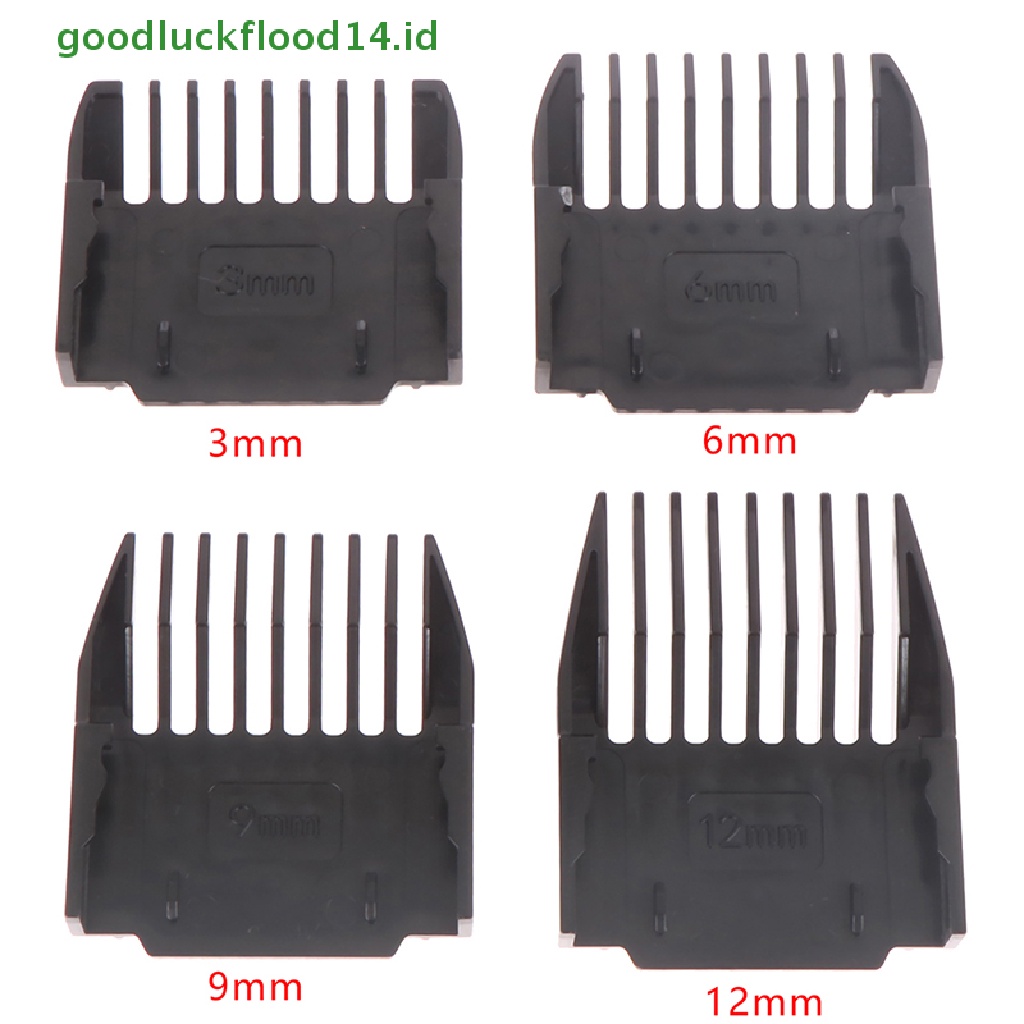 (GOOGFOUR) 4pcs / Set Sisir Panduan Untuk Aksesoris Clipper / Clipper Elektrik