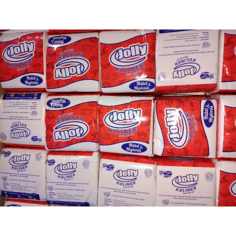 Tissue Tisu Jolly Pop Up Kuliner Kotak Kecil 90gr