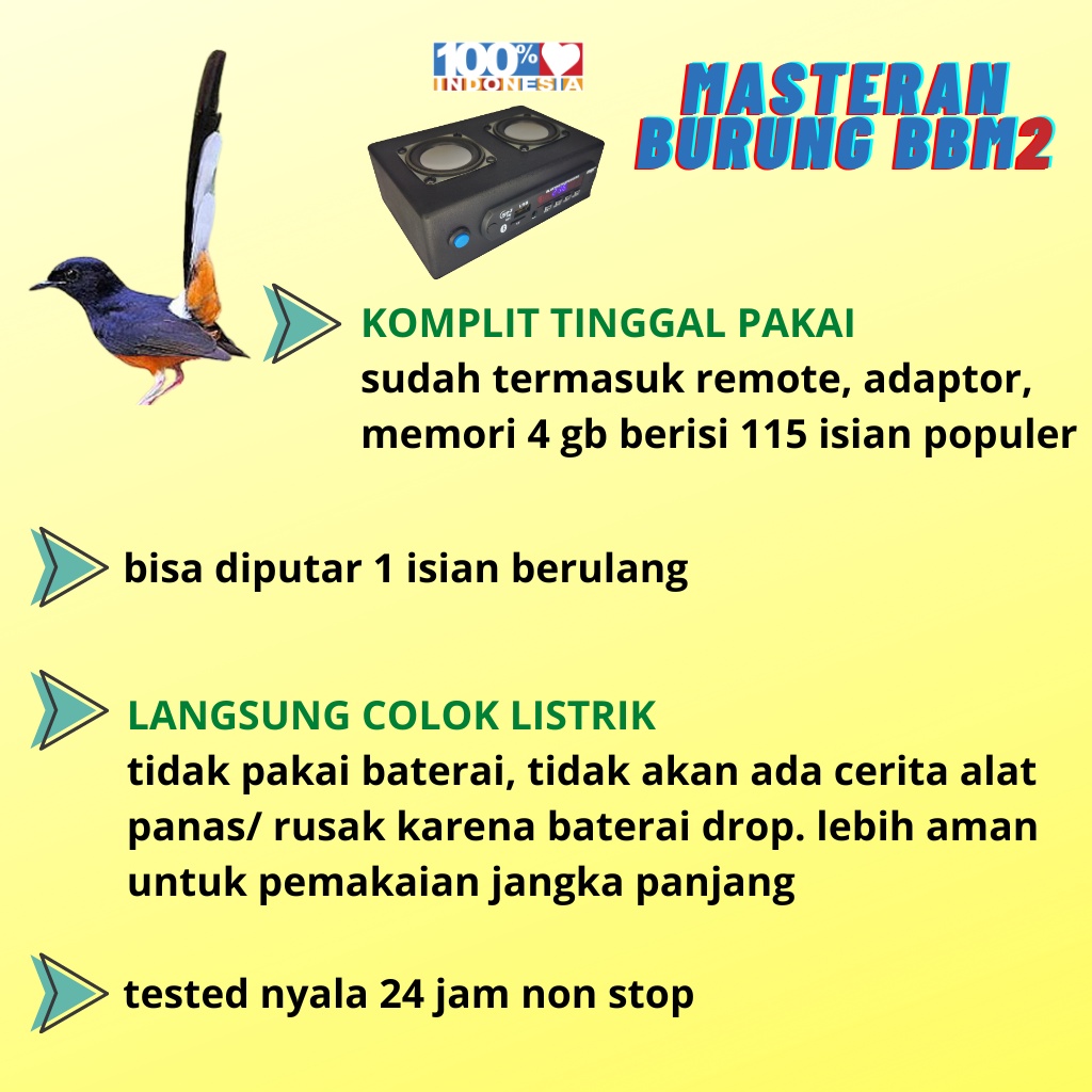 MASTERAN MONCER BBM2 KONCER GO PEMASTERAN BURUNG DIGITAL MP3 JERNIH