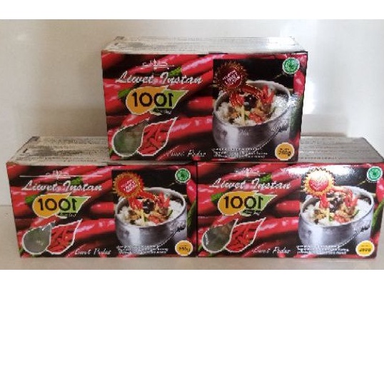 

Nasi Liwet Instant 1001 Pedas 250 gr