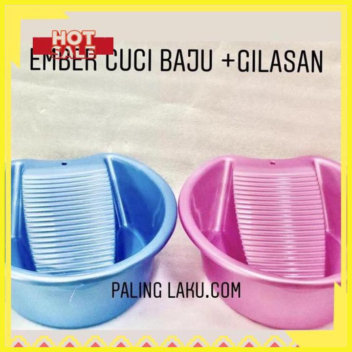 Ember cuci baju + pengilasan
