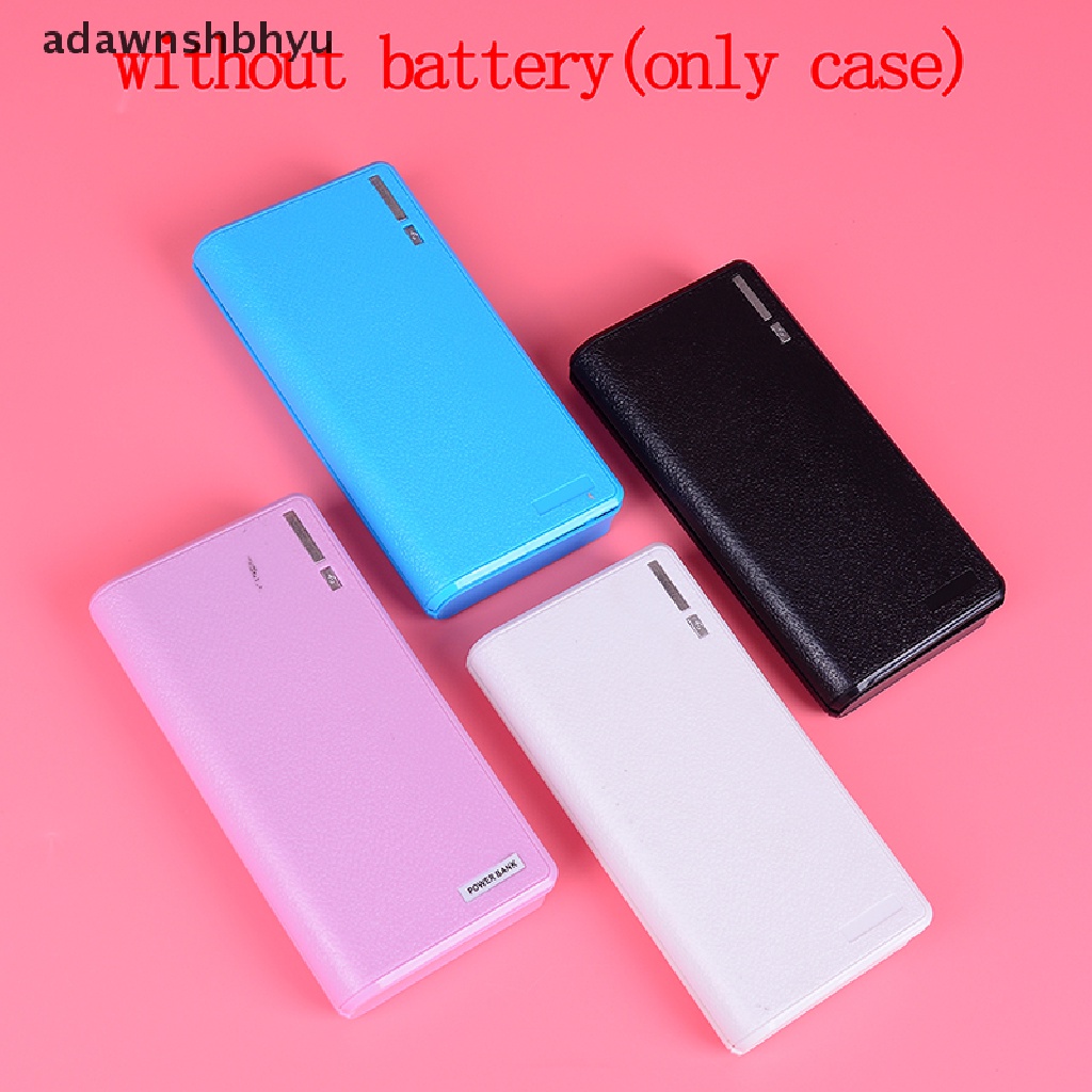 Case power bank dual usb 20000mAh 6X 18650 Untuk charger Baterai Ponsel