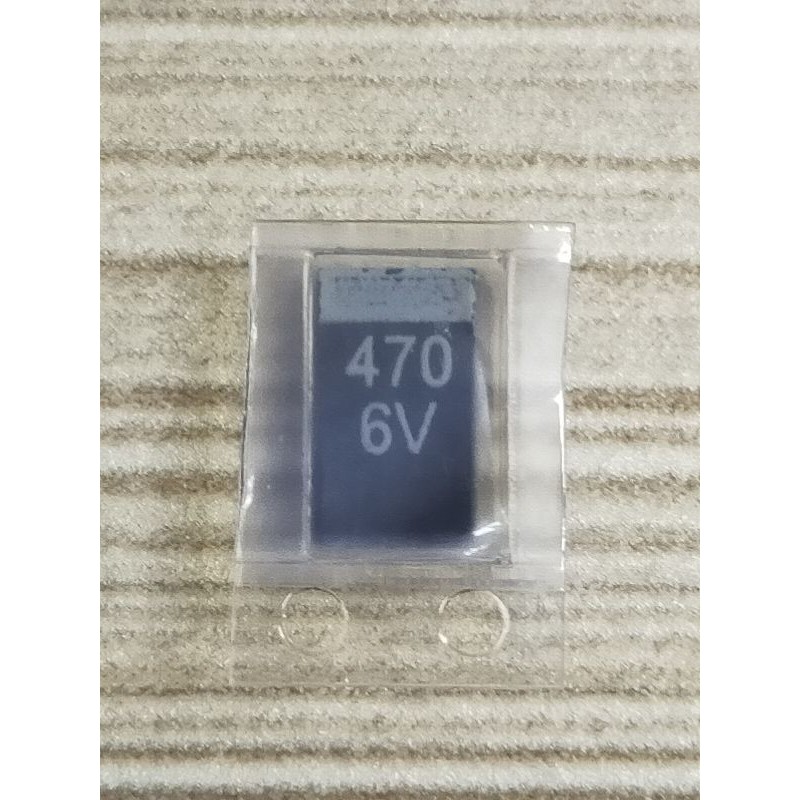 IC TANTALUM 470 6V