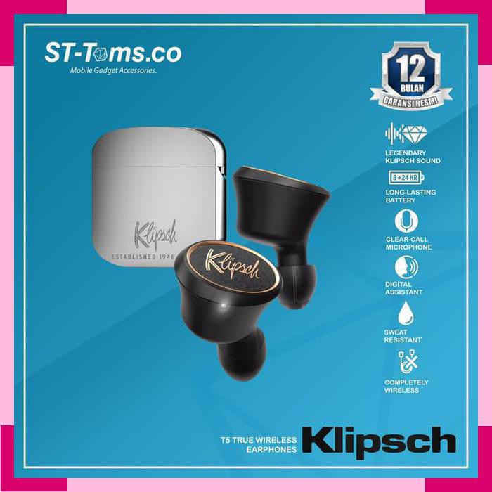 Klipsch T5 T 5 True Wireless HiRes Earphone