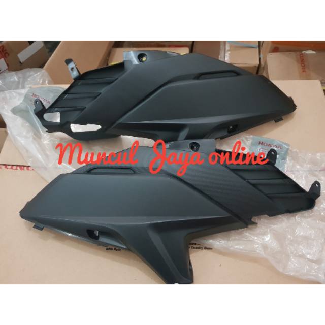 Cover Body Side Sambungan Body Kanan Kiri Vario 110 Tecno Karbu 83620 83520-KVB-N50