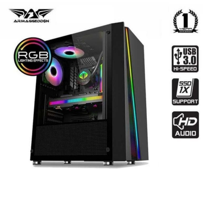 PC Gaming AMD Ryzen 5 2600 x Radeon RX 570 4GB