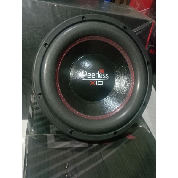 Subwoofer Peerless X10 SVC 10inch Single Coil