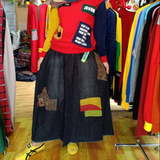 rok levis panjang dewasa