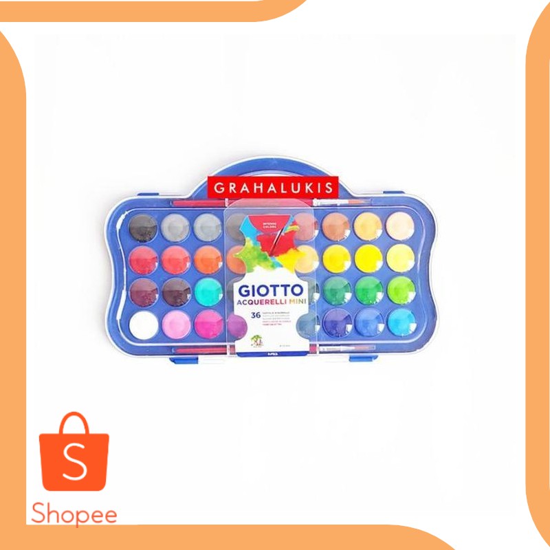 

Unik tools n parts Giotto Acquerelli Mini Watercolor Set 36 Cat Air Giott Berkualitas