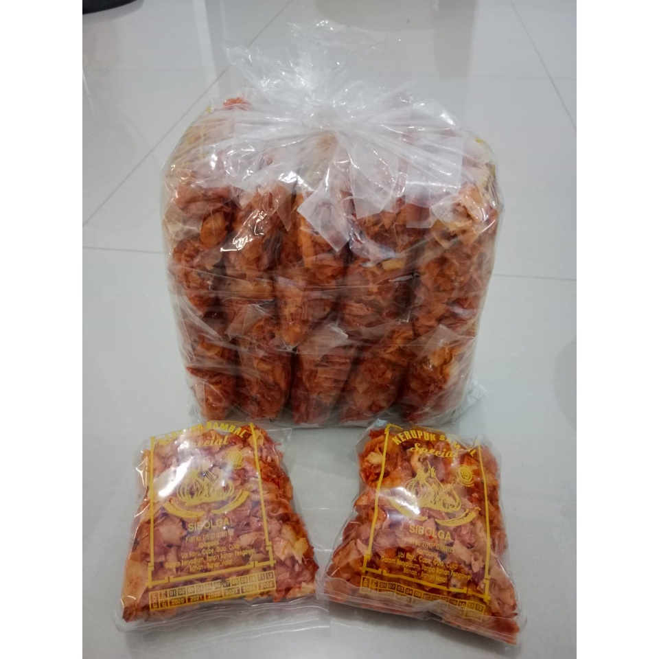 

Keripik Sambal Spesial Sibolga Keripik Sambal Khas Sibolga Cap Bawang 100gr Keripik Singkong Keripik Teri Keripik Pedas Gurih 1kg 100% Original