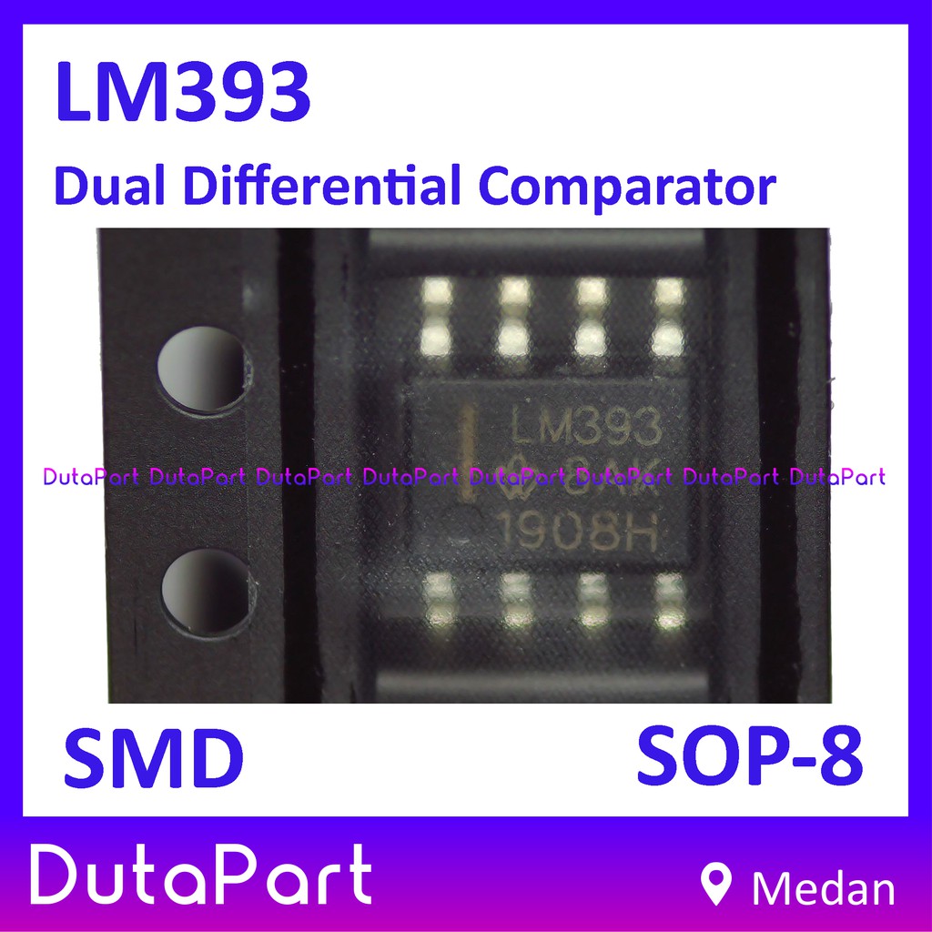 LM393 LM393D LM393DR Dual Differential Comparator SMD IC SOP-8