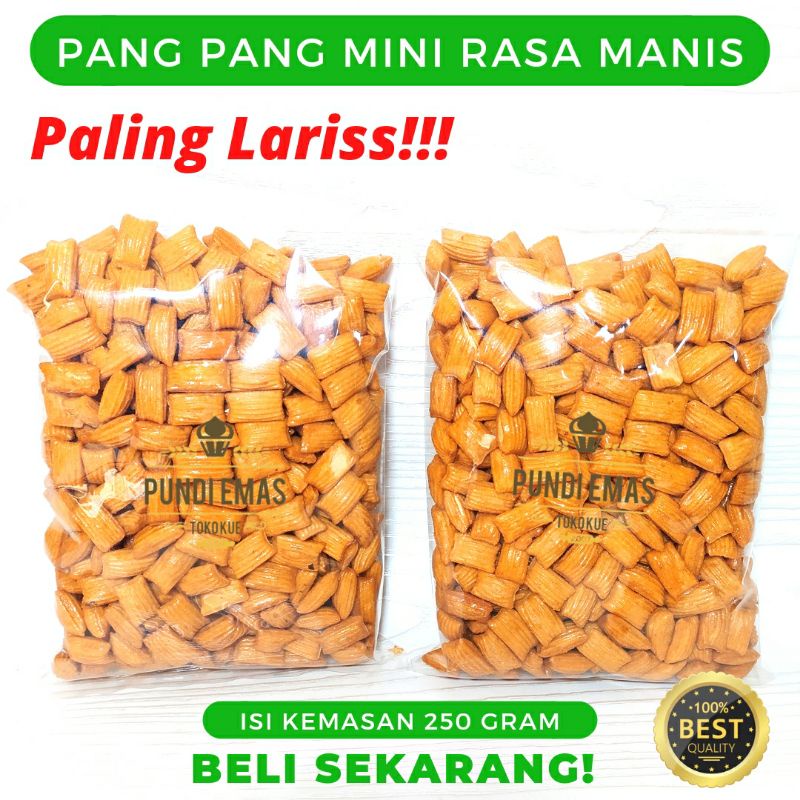 

Kue Pang Pang - 250 Gram Kue Jadul Pangpang manis