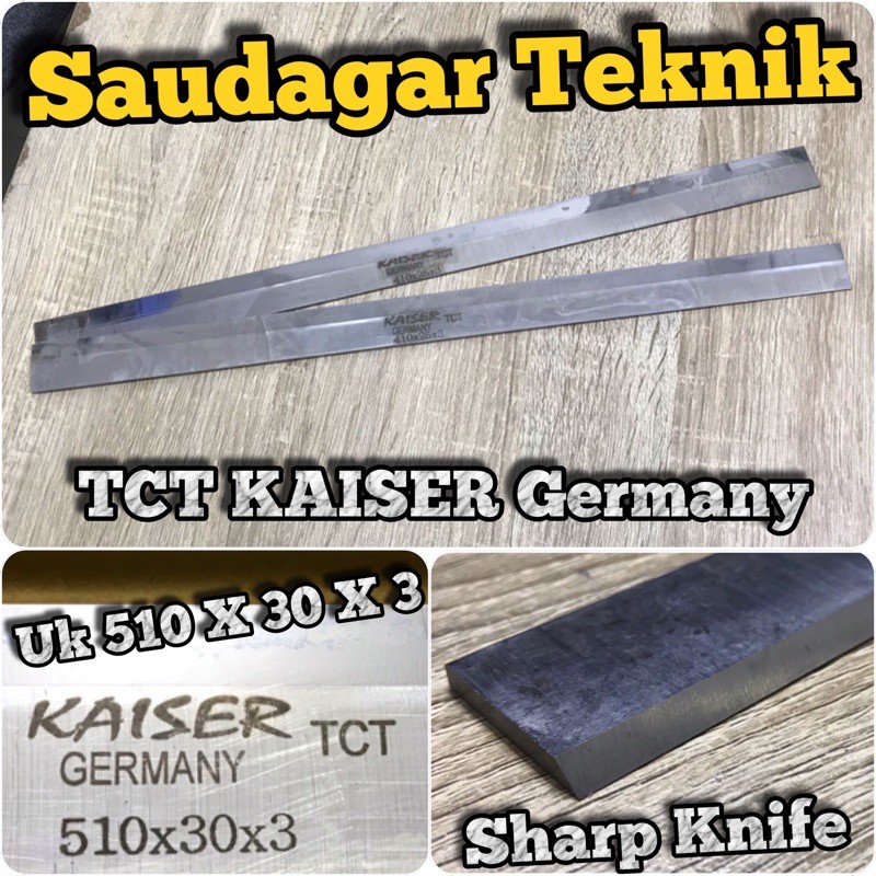 Pisau Seru Kayu HSS TCT 510 X 30 X 3 mm Kaiser Germany