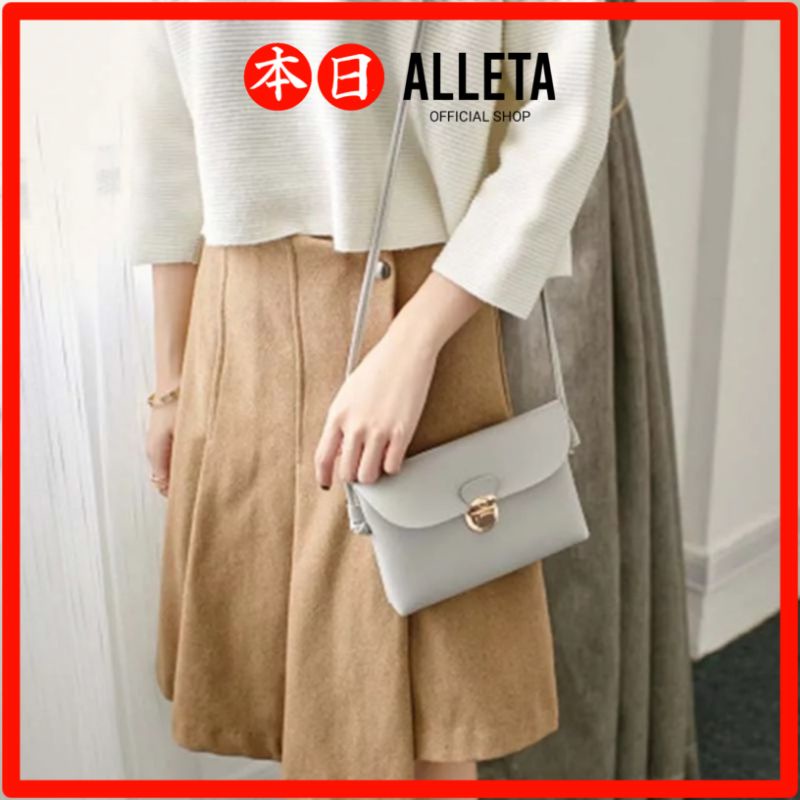 TAS SELEMPANG SLEMPANG SLING BAG BAHU KEKINIAN KERJA KONDANGAN WANITA CEWEK LUCU KOREA REMAJA RANTAI