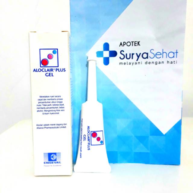 Aloclair Plus Gel 8ml - Obat Sariawan