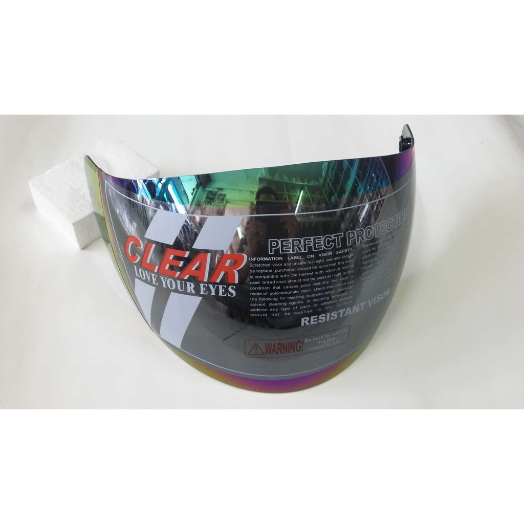 Kaca Helm Ink Centro/ Kaca helm KYT Rainbow / Kaca Helm pelangi