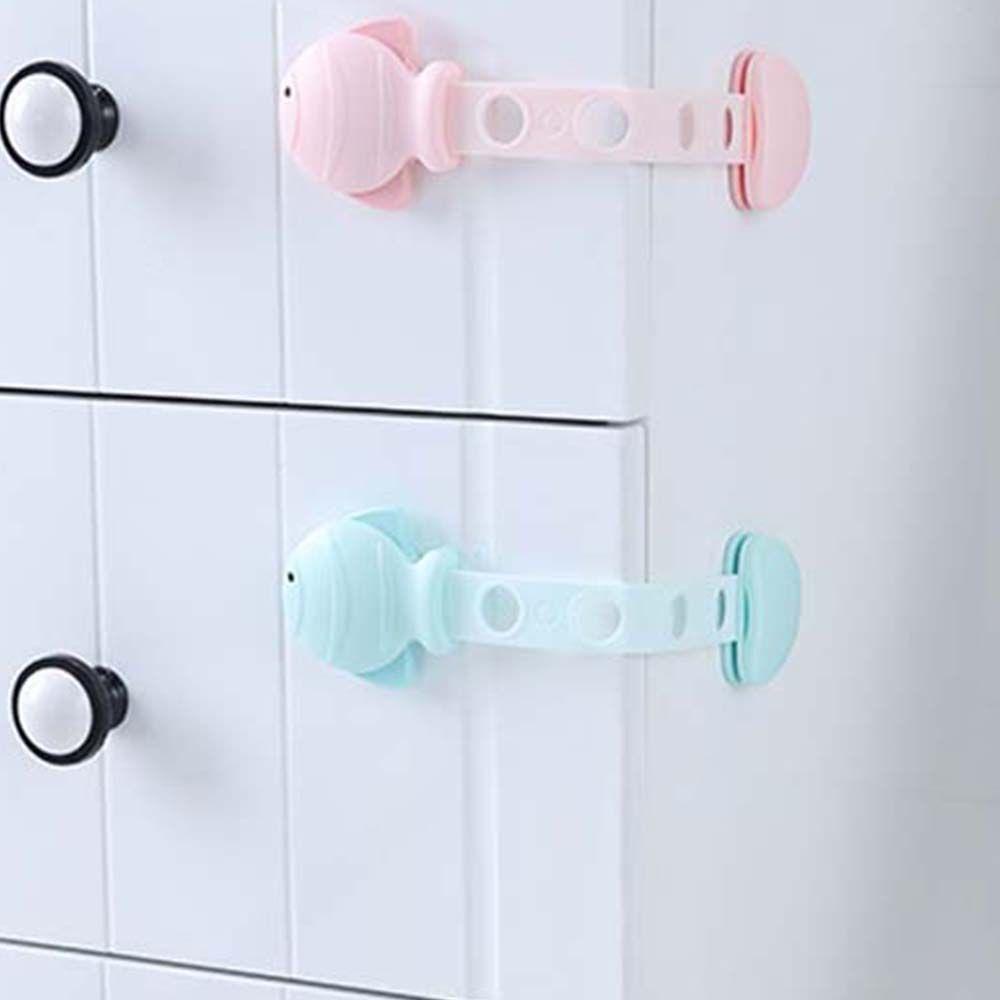 Lanfy Safety Lock Brankas Bayi Jendela Lemari Furniture Anak Kunci Pintu Geser Tali