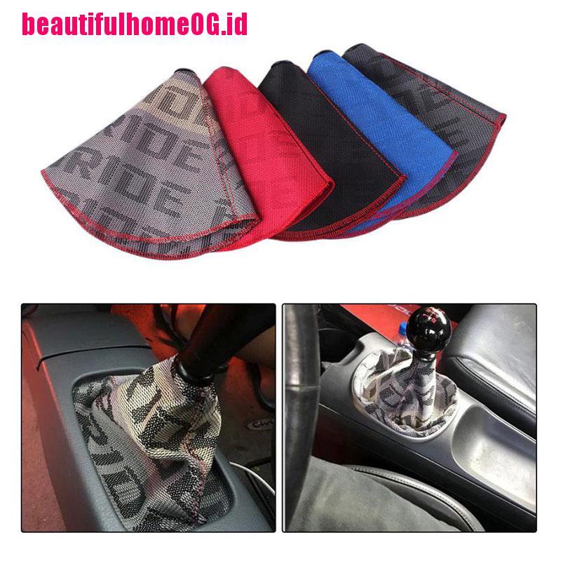 (R1Id &amp; Tersedia) Cover Pelindung Tuas Shifter Gigi Mobil Bahan Kain hyper