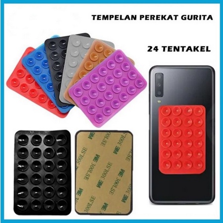 Gurita Handphone / Perekat HP 24 Tentakel