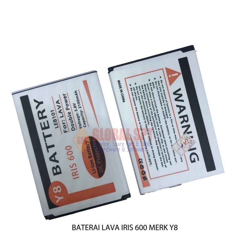BATERAI LAVA IRIS 600 / BATERE / BATRE Y8