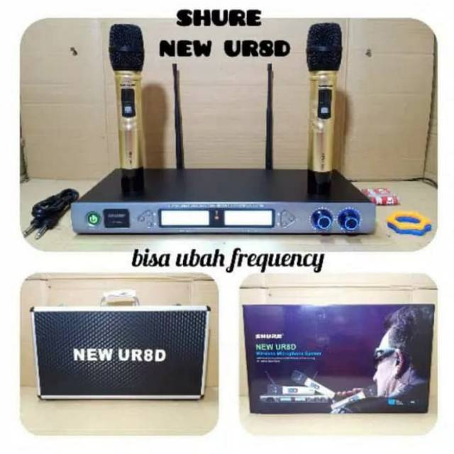 Mic wireless Shure NEW UR8D Mic Shure NEW UR8D