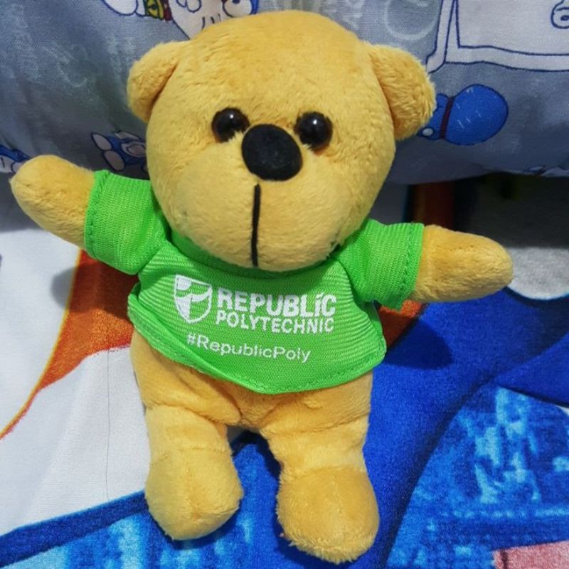 Boneka Beruang Kaos Hijau