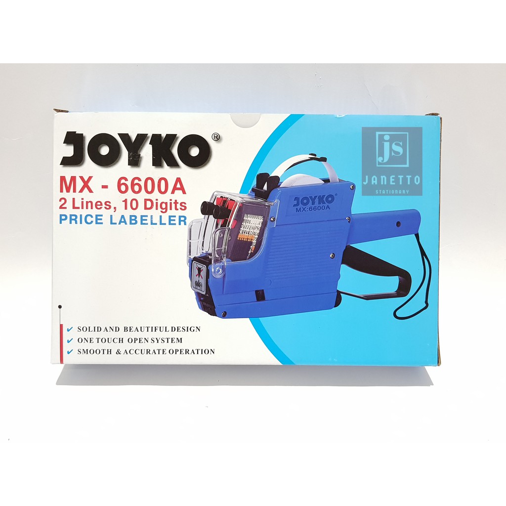 

Alat Label Harga Labeller Joyko MX-6600A Angka Dan Huruf