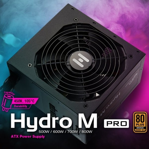 FSP Hydro M PRO 600W | PSU 600W 80+ Bronze Semi Modular