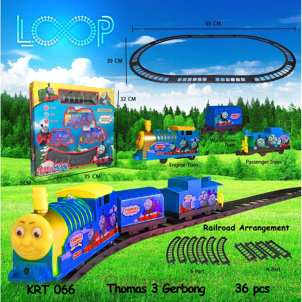 MAINAN ANAK LAKI LAKI  THOMAS TRAIN KERETA KERETAAN KERETA THOMAS KADO ULTAH ANAK KADO ULTAH ANAK LA