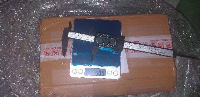 Timbangan Dapur Mini Digital Platform Scale 1kg 0.1g - I2000 - Silver Omhakfsv