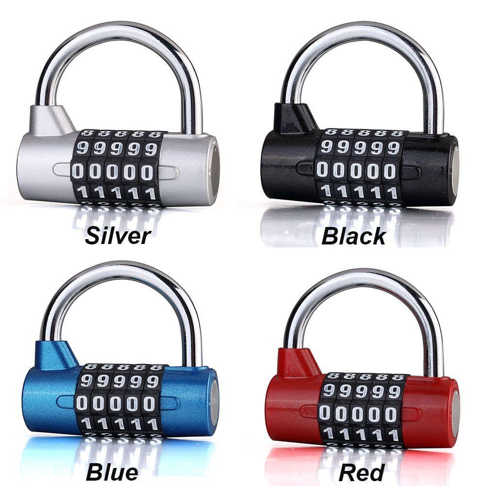 Preva Password Padlock High Security Gembok Kode Zinc Alloy Kunci Gembok Kunci Kombinasi Safe Box