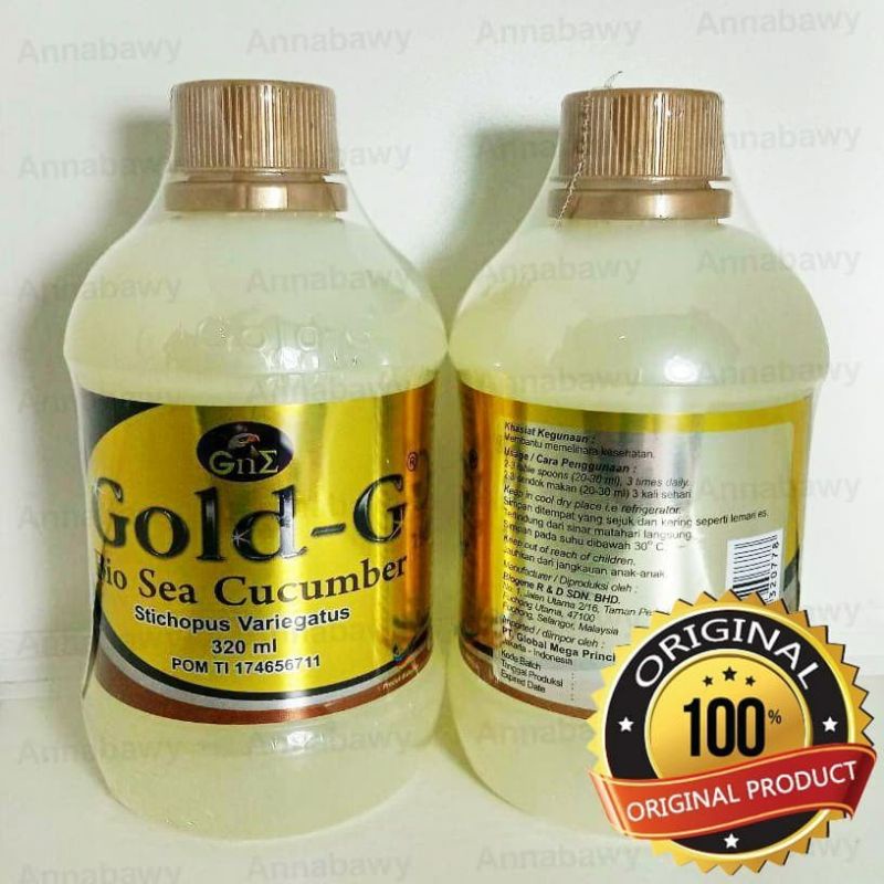 Jelly Gamat Gold G 320 ml Gamat Emas