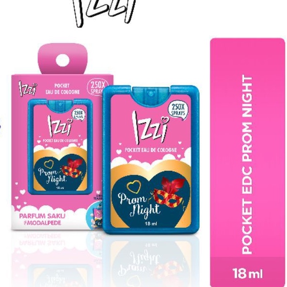 IZZI POCKET EAU DE COLOGNE// PARFUM SAKU// PARFUM PRAKTIS// PARFUM MURAH// PARFUM ORI// MINYAK WANGI
