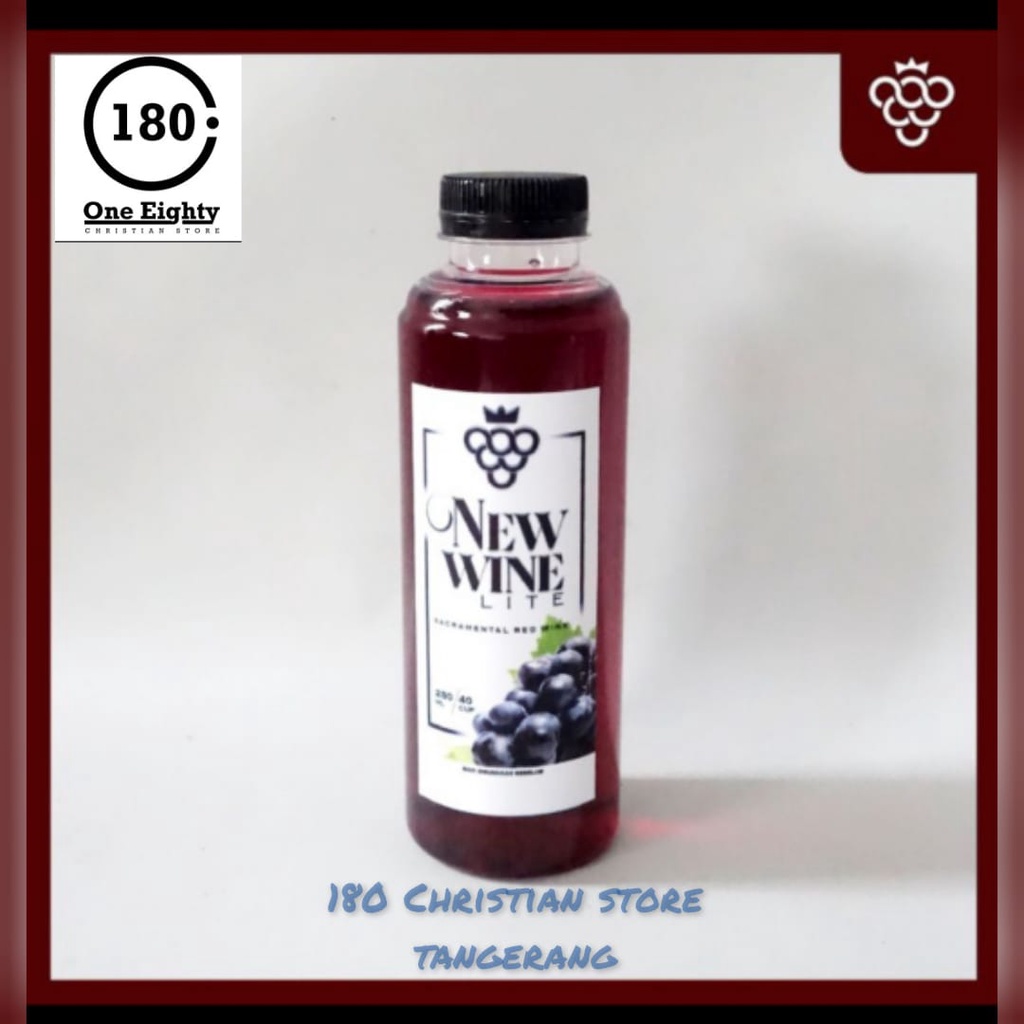 

Anggur Perjamuan Kudus Lite Botol Isi 250ml