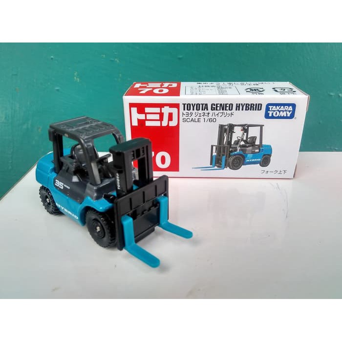 Tomica no 70 Forklift Toyota diecast Miniatur alat Berat Kontruksi takara tomy reguler Harga Murah